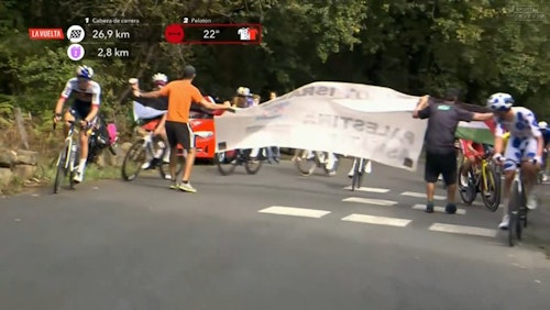 En directo, la etapa de La Vuelta con salida y final en Bilbao