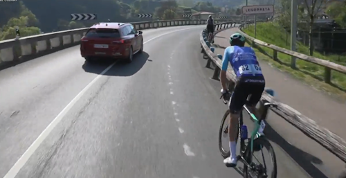 Alex Aranburu es descalificado y se queda sin triunfo de etapa en la Itzulia