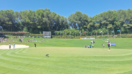En directo, Rahm se queda con la miel en los labios en Valderrama