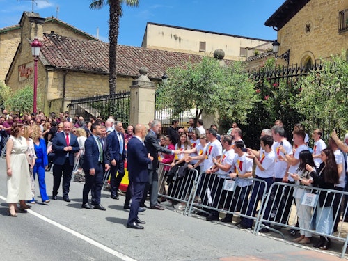 En directo | El Rey se desplaza a Marqués de Riscal para participar en el reconocimiento a la Denominación