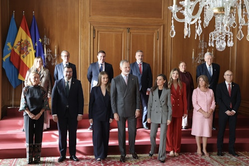 En directo: la recepción de la Familia Real en el Hotel de la Reconquista de Oviedo