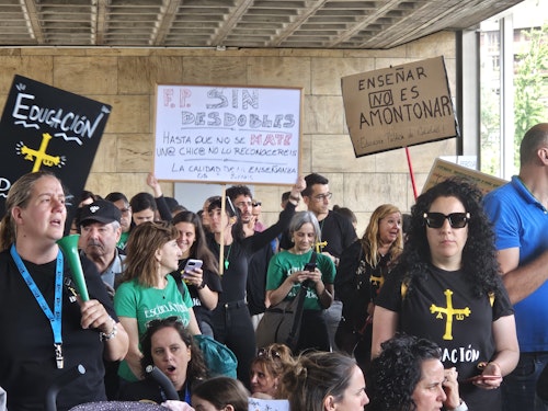 En directo: Rotas las negociaciones, la huelga continúa