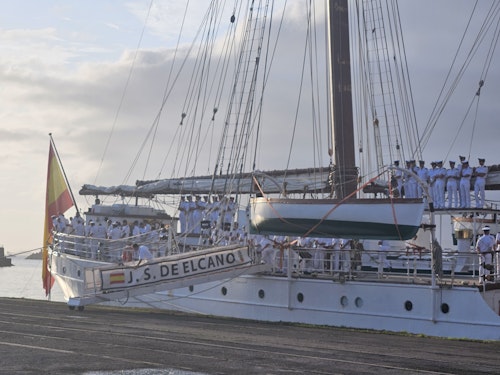 Así ha sido una jornada histórica para Gijón con la llegada de la Princesa Leonor y el 'Elcano'