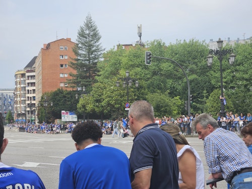 Así ha sido la gran fiesta por el ascenso del Real Oviedo a Primera División