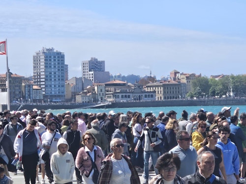 Espectáculo nacional en Gijón