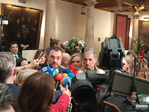 Directo: Recepción de la Familia Real en el Hotel de la Reconquista de Oviedo