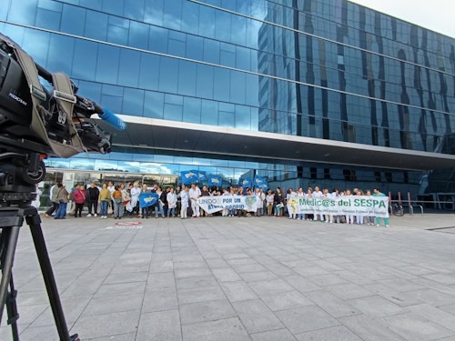 Huelga de médicos en Asturias: Salud habla de un seguimiento del 11% mientras los sindicatos apuntan al 60%