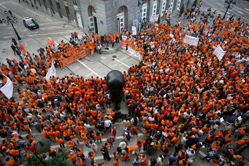 En directo: Rotas las negociaciones, la huelga continúa