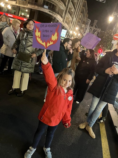 En directo | 25N desde Asturias al grito de: «Que la vergüenza cambie de bando»