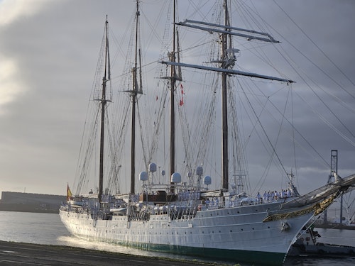 Así ha sido una jornada histórica para Gijón con la llegada de la Princesa Leonor y el 'Elcano'