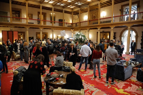 Directo: Recepción de la Familia Real en el Hotel de la Reconquista de Oviedo