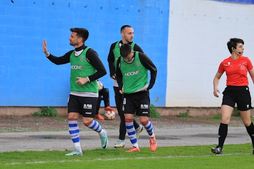 Final del partido: Real Avilés 2 (Javi Cueto y Natalio) - Valladolid Promesas 0