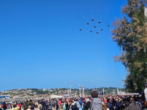 Espectáculo nacional en Gijón