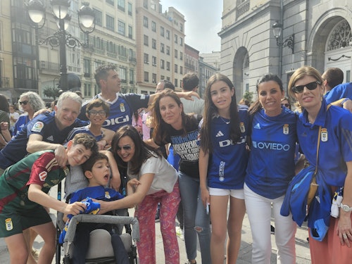 Así ha sido la gran fiesta por el ascenso del Real Oviedo a Primera División