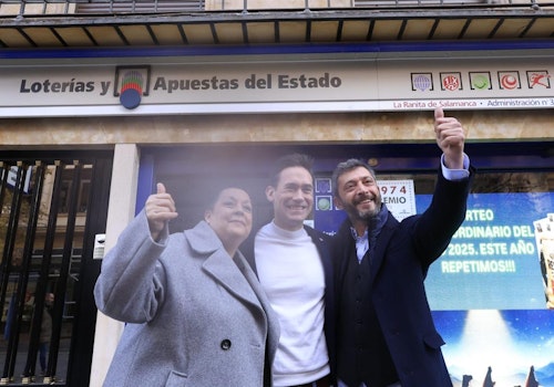 Así hemos contado la Lotería de Navidad y su poca suerte en Salamanca