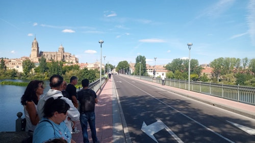 Así hemos contado en directo la etapa de La Vuelta en Salamanca