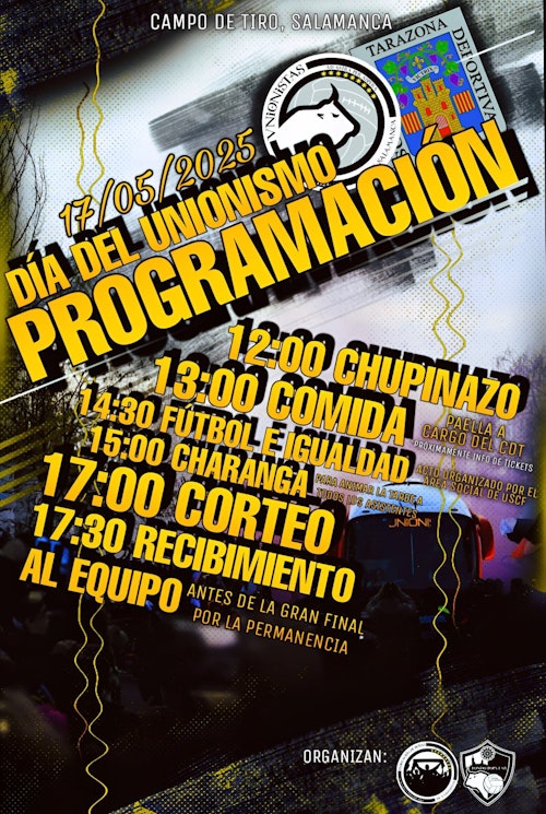 Directo: decisivo Unionistas-Tarazona por la permanencia