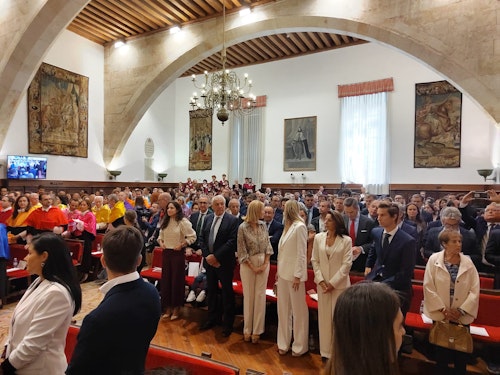 Así hemos contado el acto de investidura &#039;honoris causa&#039; de Rafa Nadal en la Universidad de Salamanca
