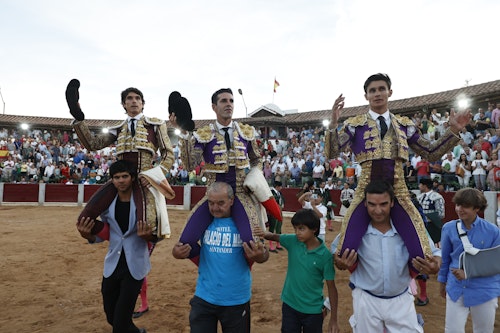 Brillante cierre en Guijuelo: Diosleguarde, De Justo y tres toros memorables de Orive