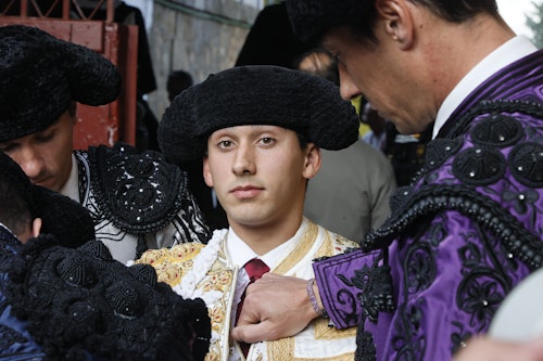 Damián Castaño e Ismael Martín, a hombros en Guijuelo