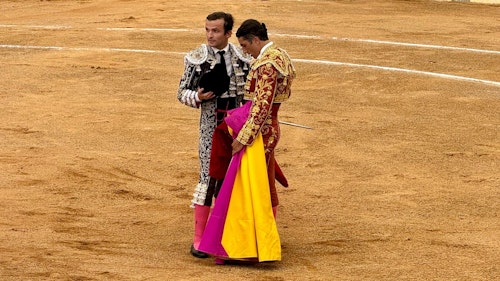 Damián Castaño e Ismael Martín, a hombros en Guijuelo