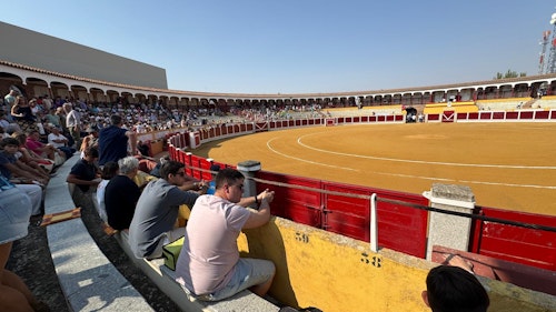 Escribano e Ismael Martín, a hombros en La Florida