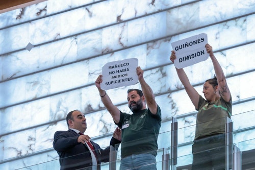 Mañueco, en las Cortes de Castilla y León: «No somos un ente en medio de la nada, somos España y es España la que está ardiendo»