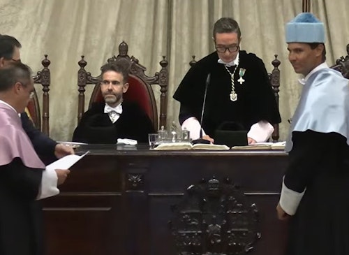 Así hemos contado el acto de investidura &#039;honoris causa&#039; de Rafa Nadal en la Universidad de Salamanca