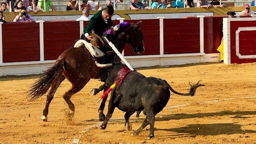 Escribano e Ismael Martín, a hombros en La Florida