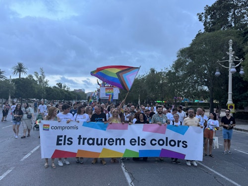 Así ha sido la manifestación del Orgullo LGTBI en Valencia