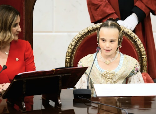 Así hemos contado la proclamación de las falleras mayores de Valencia 2025