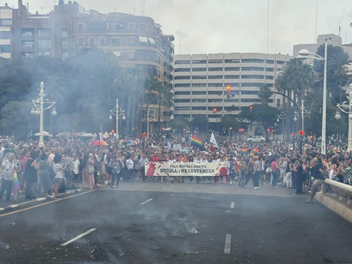 Así ha sido la manifestación del Orgullo LGTBI en Valencia