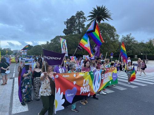 Así ha sido la manifestación del Orgullo LGTBI en Valencia