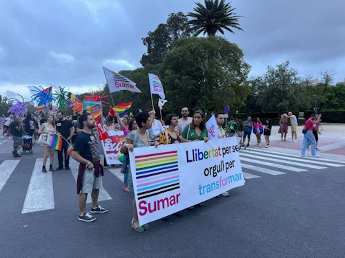 Así ha sido la manifestación del Orgullo LGTBI en Valencia