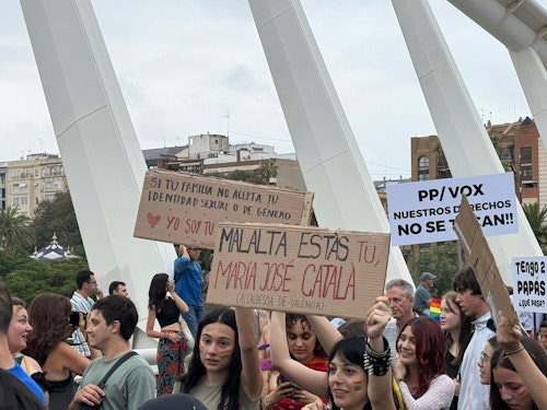 Así ha sido la manifestación del Orgullo LGTBI en Valencia