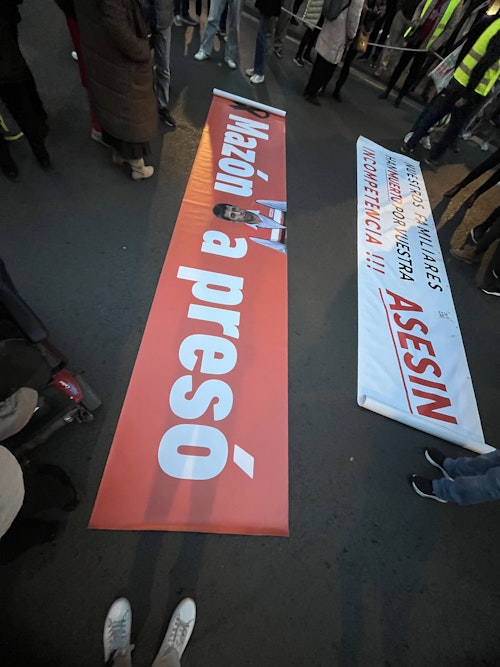 Las víctimas exigen que Mazón entregue el acta de diputado