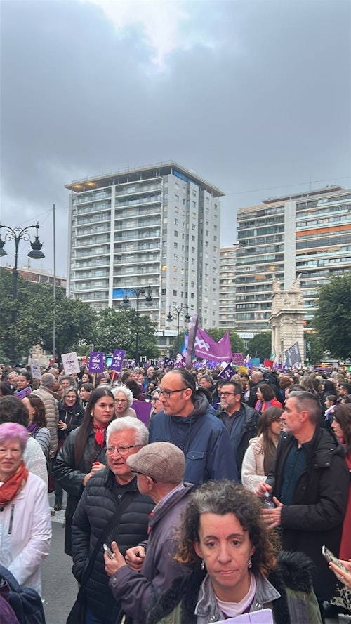 Así hemos contado la marcha del 8M en Valencia