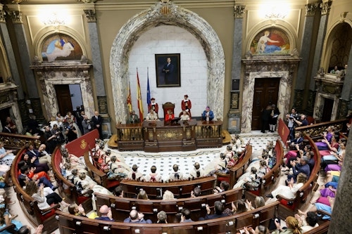 Así hemos contado la proclamación de las falleras mayores de Valencia 2025