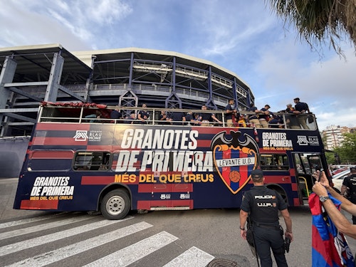 Así ha sido la celebración del ascenso del Levante