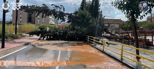 Así hemos contado en directo los estragos causados por las lluvias torrenciales en la Región de Murcia