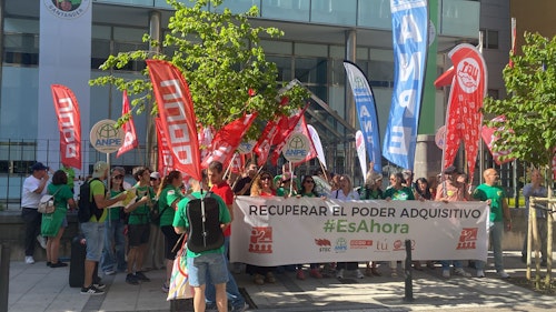 Así le hemos contado el minuto a minuto de la segunda jornada de huelga de los docentes