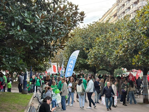 Así le hemos contado el paso a paso de la manifestación docente