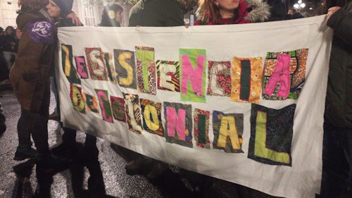 Fin de la protesta con el manifiesto: «¡Basta ya de violencia en internet y las redes!»