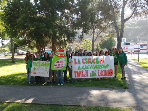 Los sindicatos cifran el seguimiento de la huelga de los docentes en el 52,3%