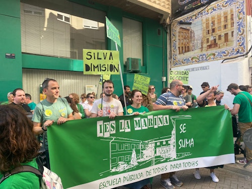 Así le hemos contado el minuto a minuto de la segunda jornada de huelga de los docentes