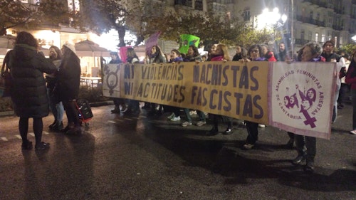 Fin de la protesta con el manifiesto: «¡Basta ya de violencia en internet y las redes!»