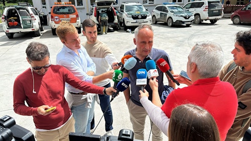 «Estábamos preparados, teníamos comida, agua y de todo»
