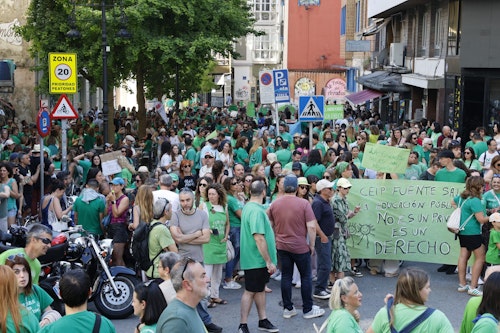 Así le hemos contado el minuto a minuto de la segunda jornada de huelga de los docentes
