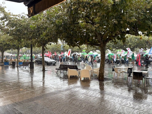 Así le hemos contado el minuto a minuto de la manifestación