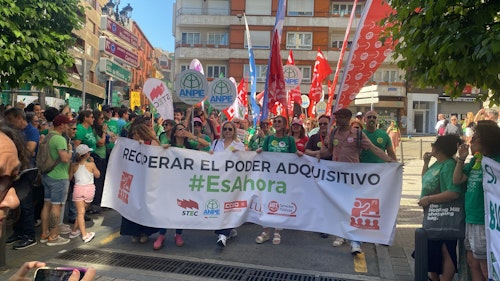Así le hemos contado el minuto a minuto de la segunda jornada de huelga de los docentes